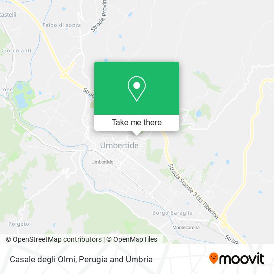 Casale degli Olmi map