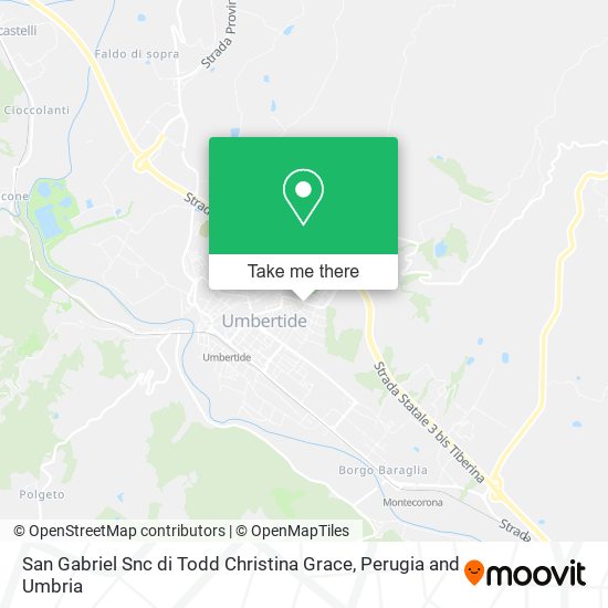 San Gabriel Snc di Todd Christina Grace map