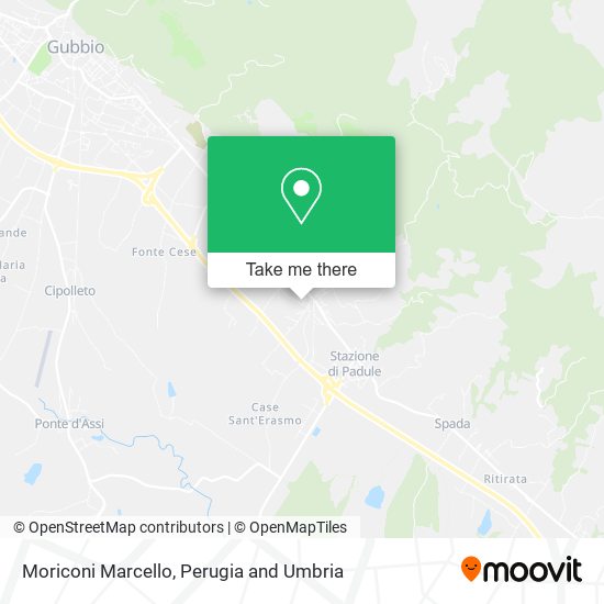Moriconi Marcello map