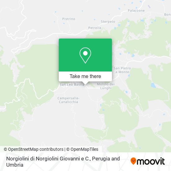 Norgiolini di Norgiolini Giovanni e C. map