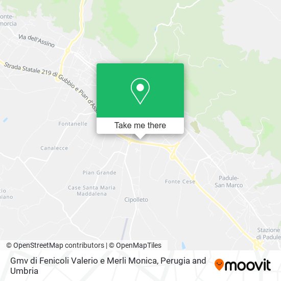 Gmv di Fenicoli Valerio e Merli Monica map