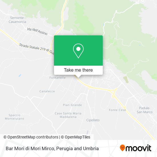Bar Mori di Mori Mirco map