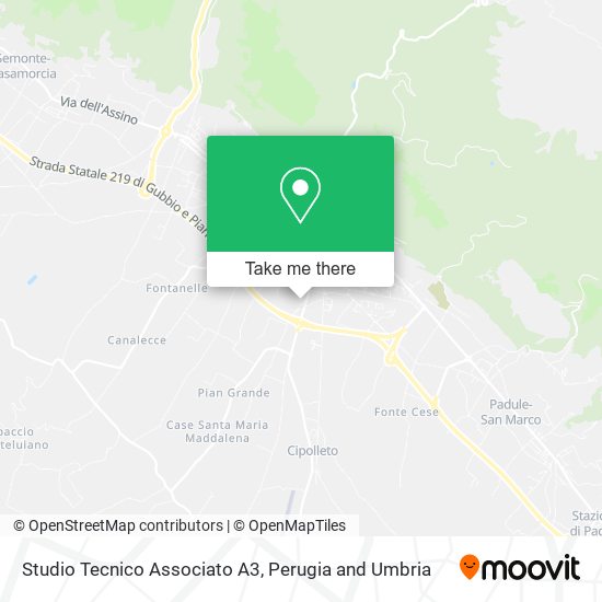 Studio Tecnico Associato A3 map