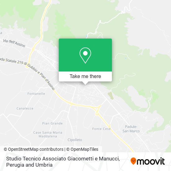 Studio Tecnico Associato Giacometti e Manucci map