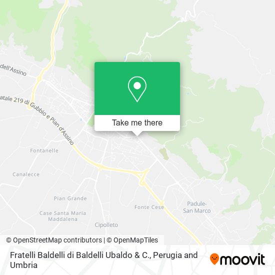 Fratelli Baldelli di Baldelli Ubaldo & C. map
