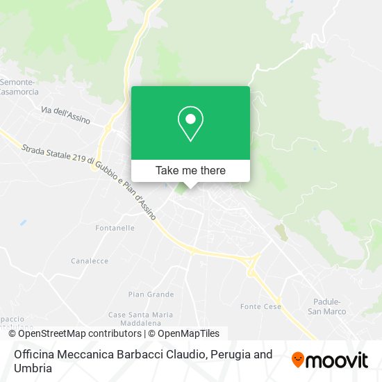Officina Meccanica Barbacci Claudio map