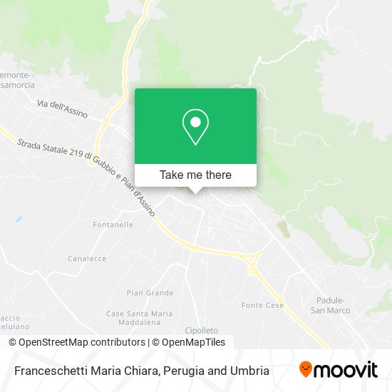 Franceschetti Maria Chiara map