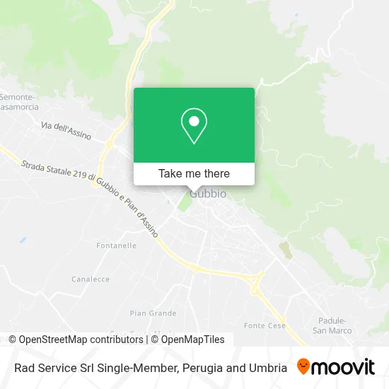 Rad Service Srl Single-Member map