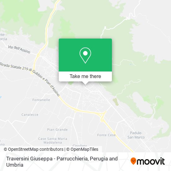 Traversini Giuseppa - Parrucchieria map