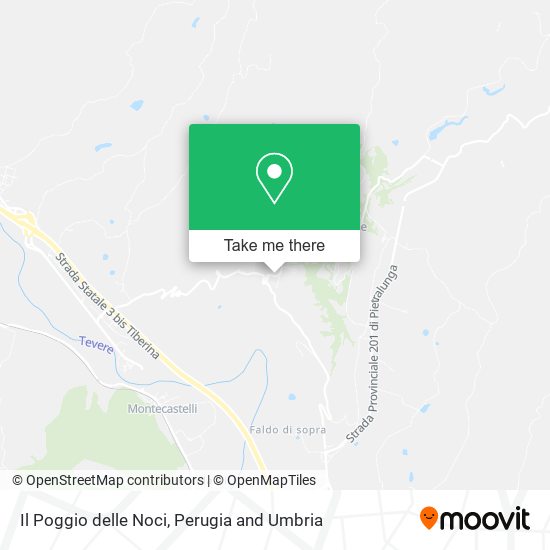 Il Poggio delle Noci map