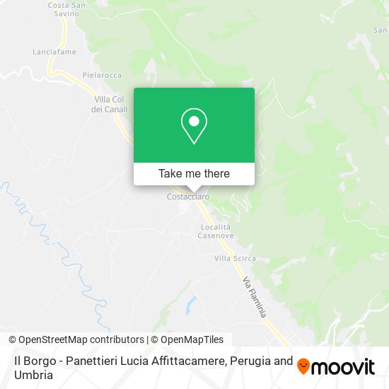 Il Borgo - Panettieri Lucia Affittacamere map