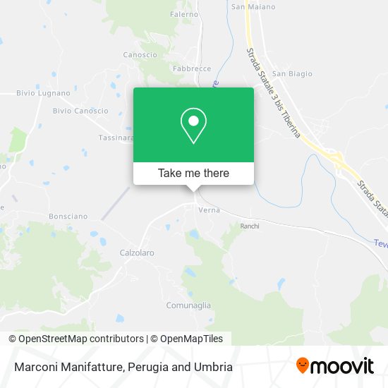 Marconi Manifatture map