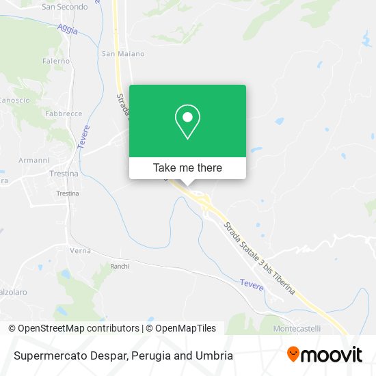 Supermercato Despar map