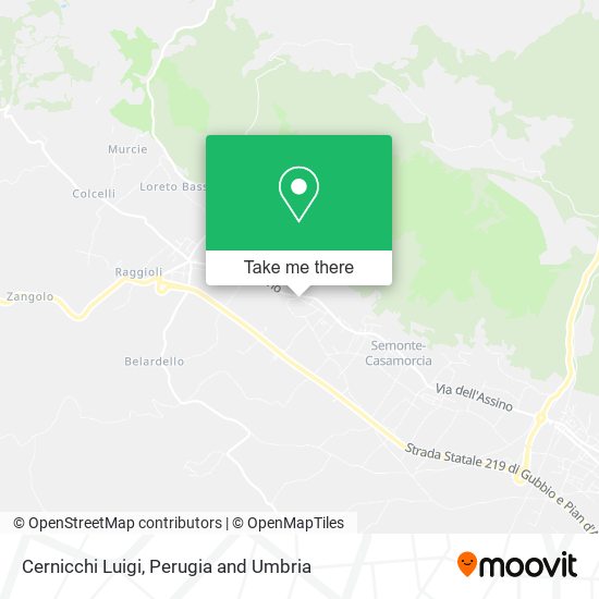 Cernicchi Luigi map