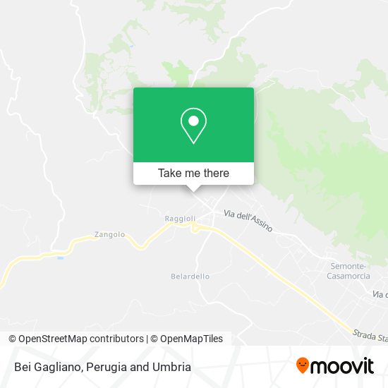 Bei Gagliano map