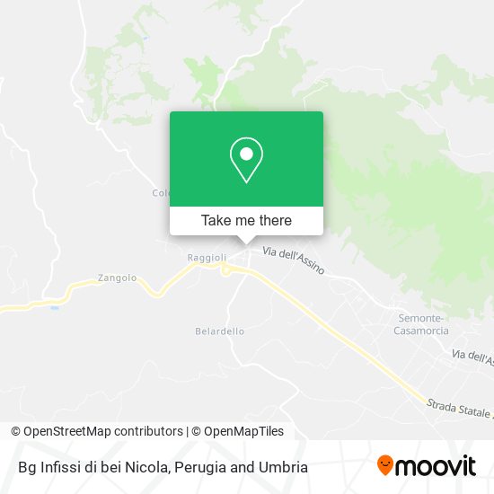 Bg Infissi di bei Nicola map