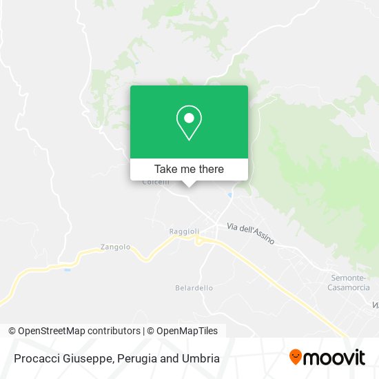 Procacci Giuseppe map