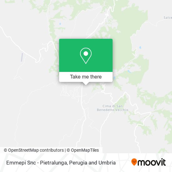 Emmepi Snc - Pietralunga map