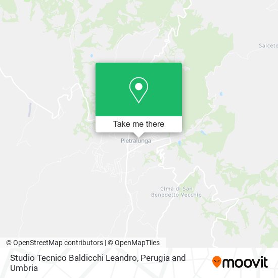 Studio Tecnico Baldicchi Leandro map