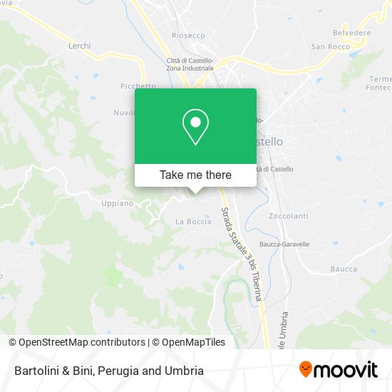 Bartolini & Bini map