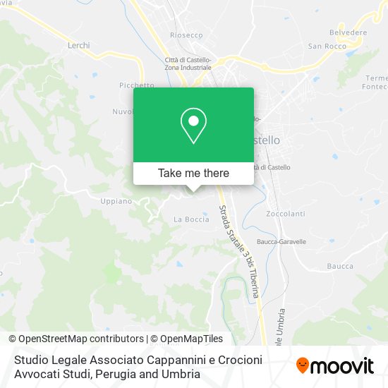 Studio Legale Associato Cappannini e Crocioni Avvocati Studi map