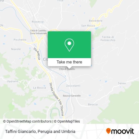 Taffini Giancarlo map