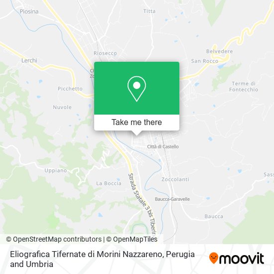 Eliografica Tifernate di Morini Nazzareno map