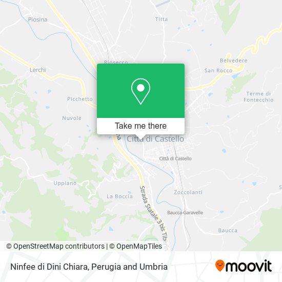 Ninfee di Dini Chiara map