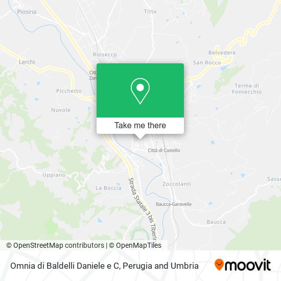 Omnia di Baldelli Daniele e C map