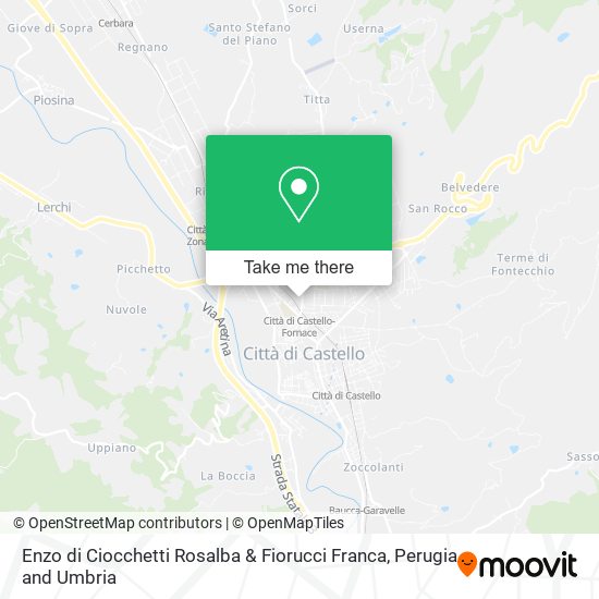 Enzo di Ciocchetti Rosalba & Fiorucci Franca map