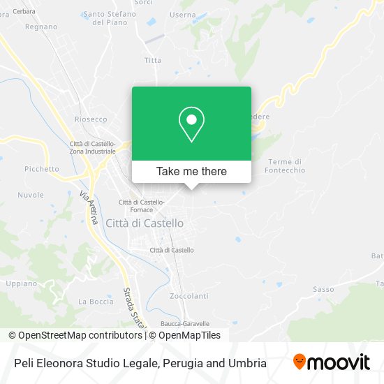 Peli Eleonora Studio Legale map