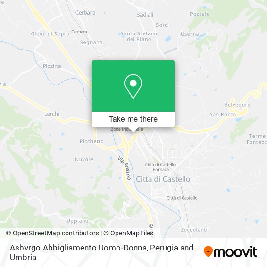 Asbvrgo Abbigliamento Uomo-Donna map