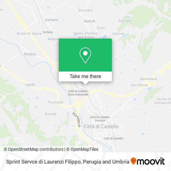 Sprint Servce di Laurenzi Filippo map