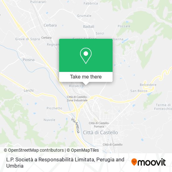 L.P. Società a Responsabilità Limitata map