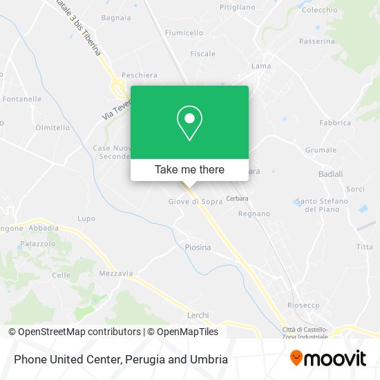 Phone United Center map