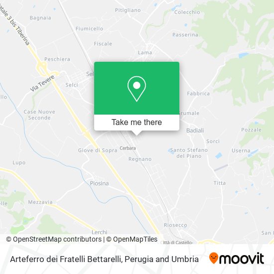 Arteferro dei Fratelli Bettarelli map