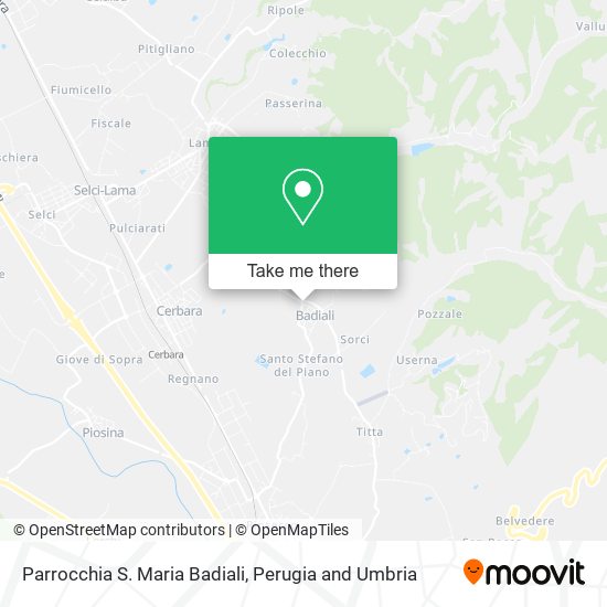 Parrocchia S. Maria Badiali map