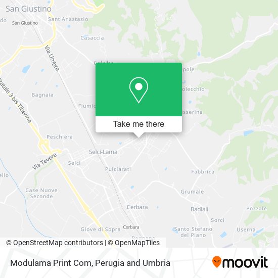 Modulama Print Com map