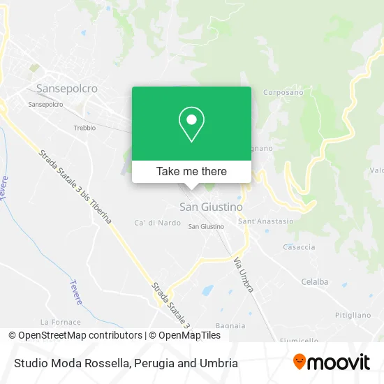 Studio Moda Rossella map