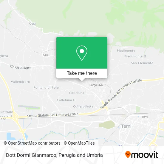 Dott Dormi Gianmarco map