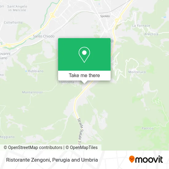 Zengoni Restaurant map