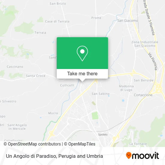 Un Angolo di Paradiso map