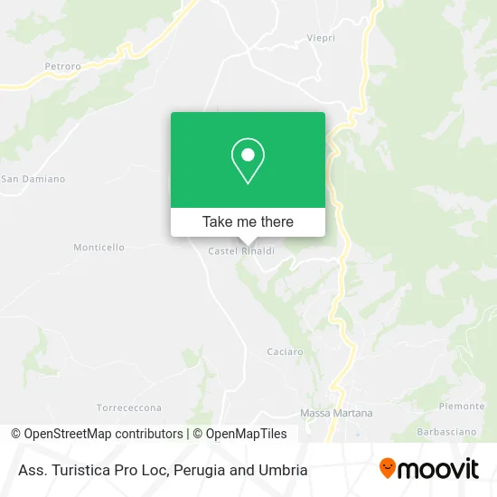 Ass. Turistica Pro Loc map