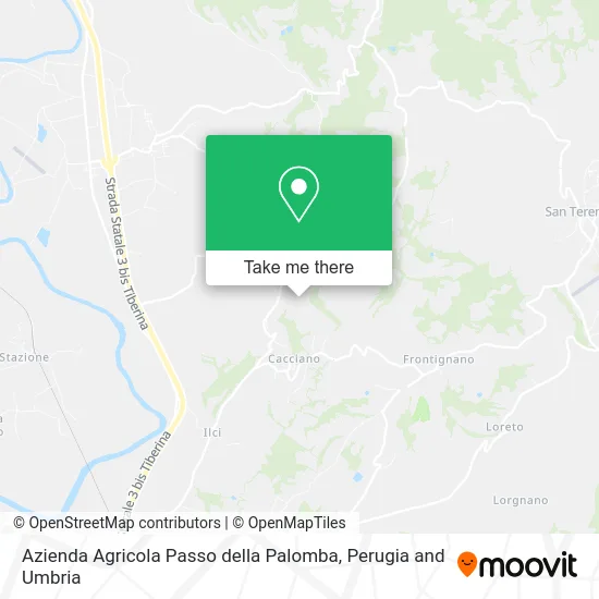 Azienda Agricola Passo della Palomba map