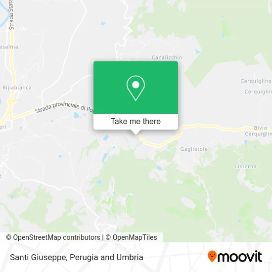 Santi Giuseppe map