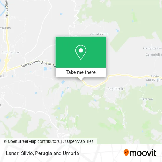 Lanari Silvio map