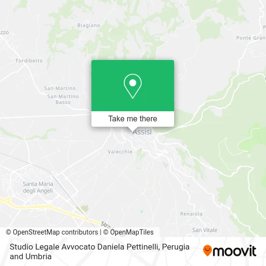 Studio Legale Avvocato Daniela Pettinelli map