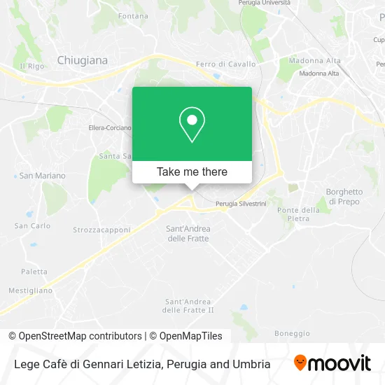 Lege Cafè di Gennari Letizia map
