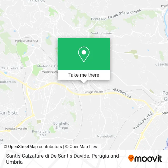 Santis Calzature di De Santis Davide map