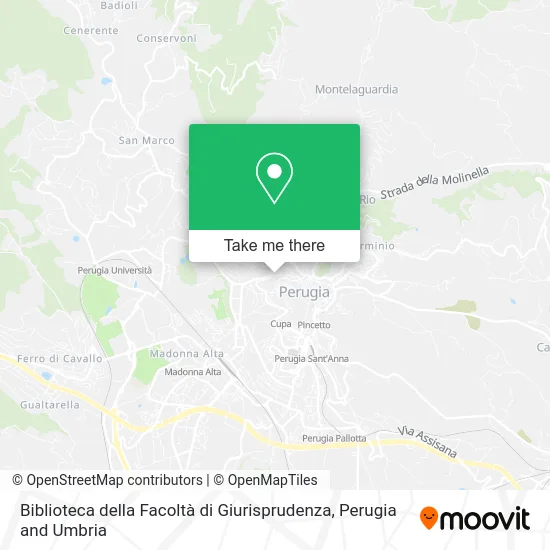 Biblioteca della Facoltà di Giurisprudenza map
